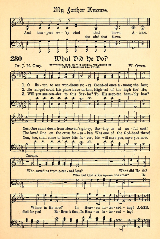 The Popular Hymnal page 235