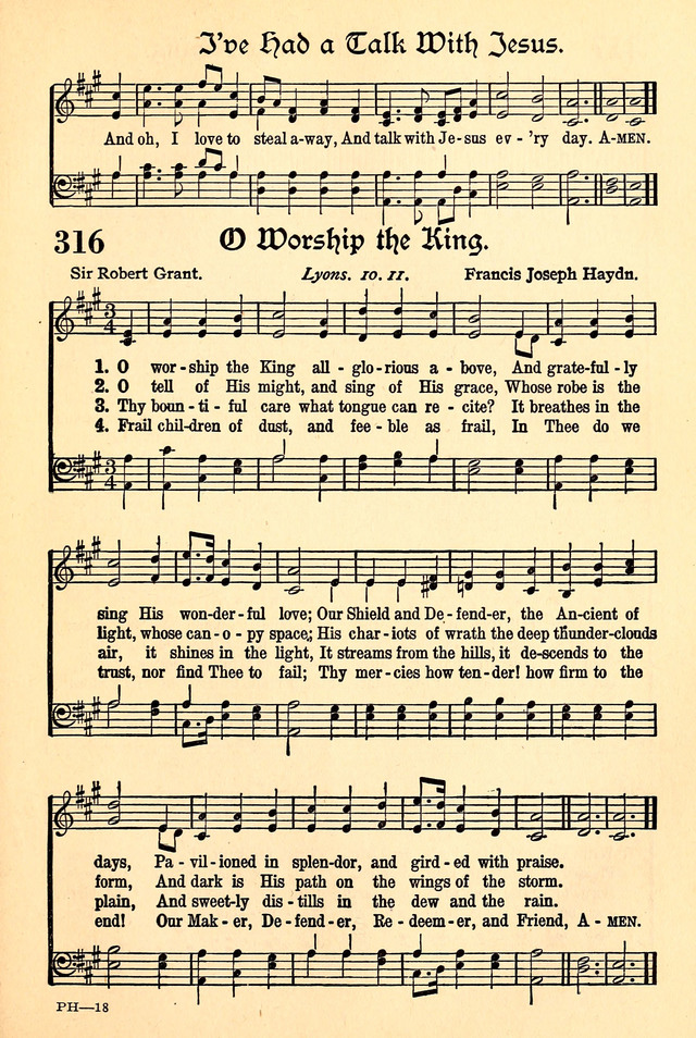 The Popular Hymnal page 271