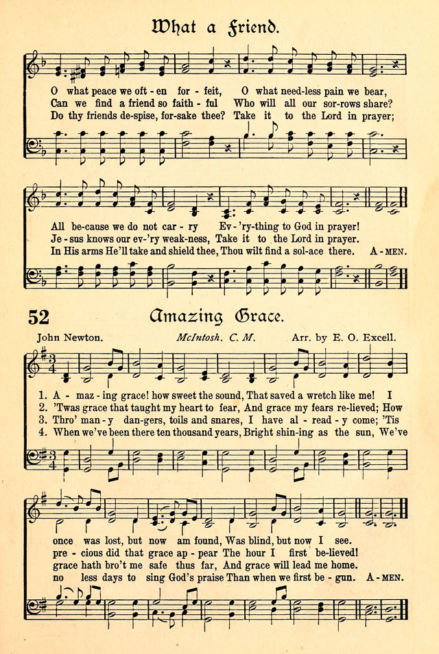 The Popular Hymnal page 35