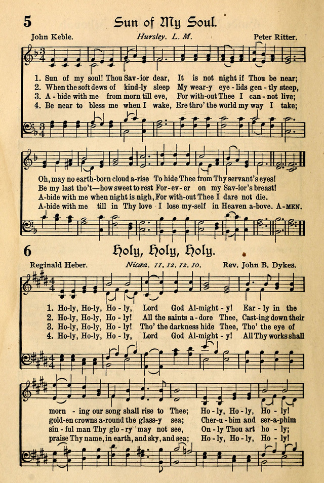 The Popular Hymnal page 4