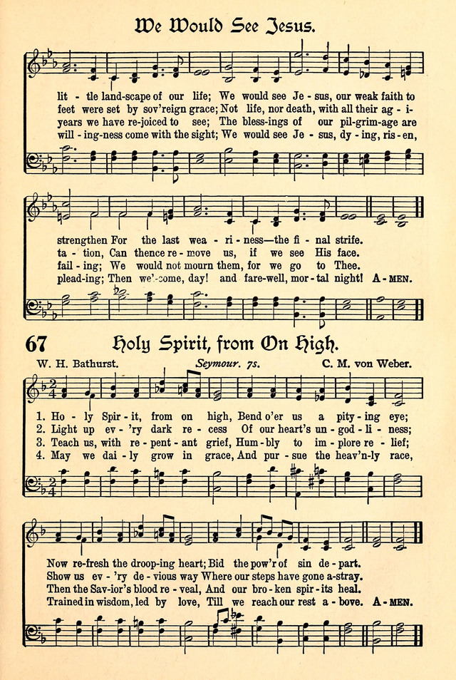 The Popular Hymnal page 45