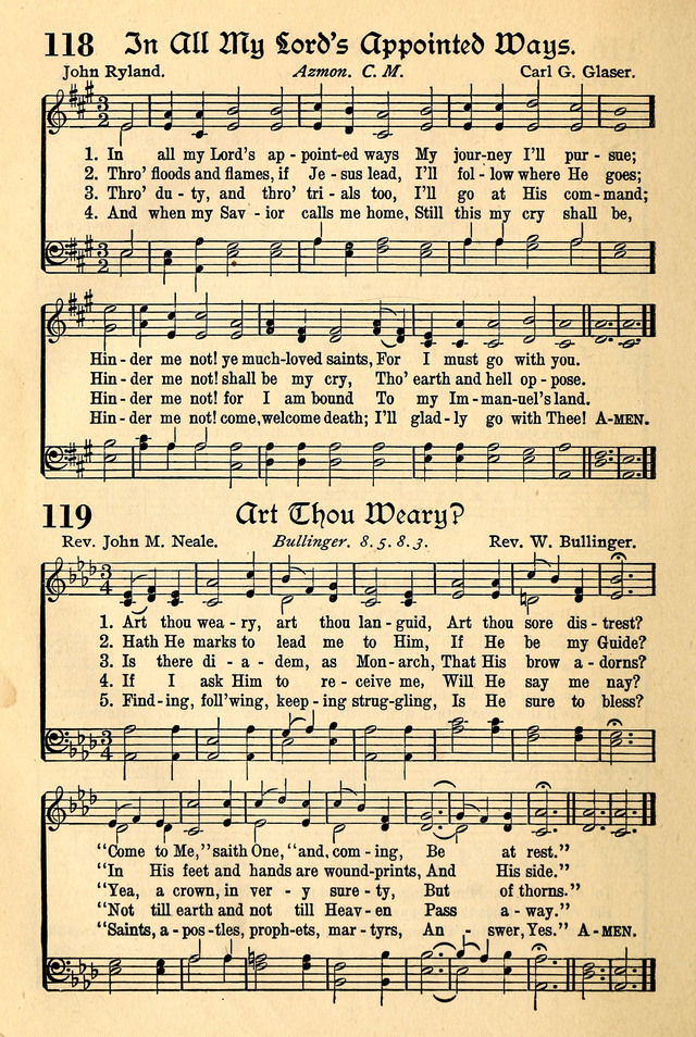 The Popular Hymnal page 78