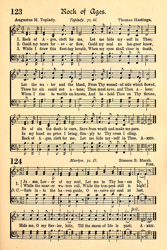 The Popular Hymnal page 81