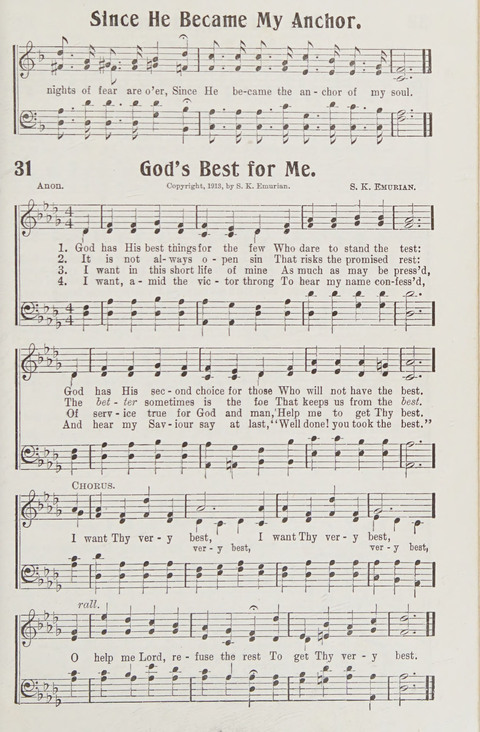 Premier Hymns: Selections for the Church, the Sunday School, young people