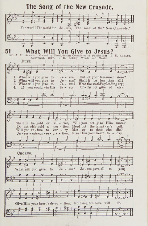 Premier Hymns: Selections for the Church, the Sunday School, young people