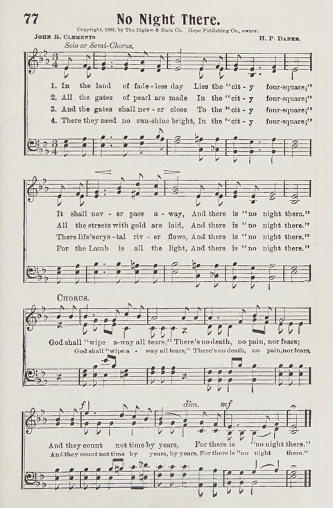 Premier Hymns: Selections for the Church, the Sunday School, young people