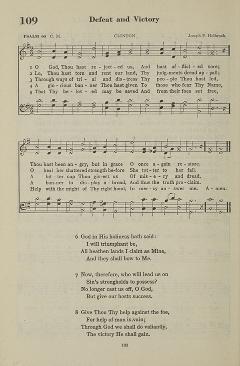 The Psalter Hymnal: The Psalms and Selected Hymns page 102