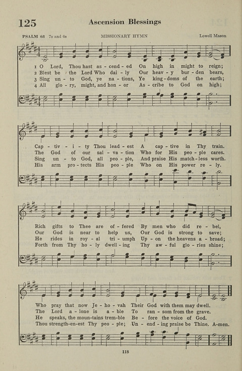 The Psalter Hymnal: The Psalms and Selected Hymns page 118