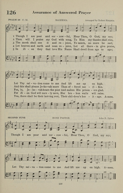 The Psalter Hymnal: The Psalms and Selected Hymns page 119