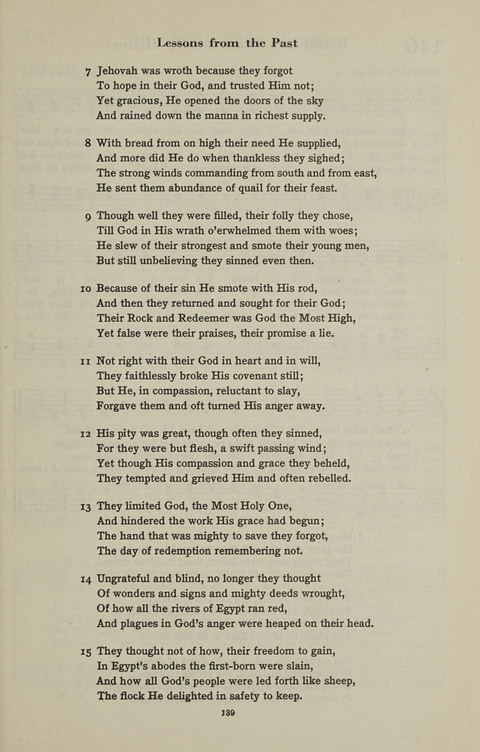 The Psalter Hymnal: The Psalms and Selected Hymns page 139