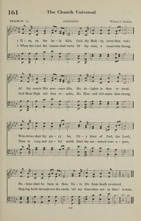 The Psalter Hymnal: The Psalms and Selected Hymns page 155