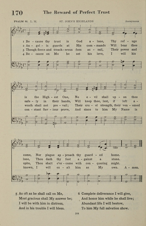 The Psalter Hymnal: The Psalms and Selected Hymns page 164