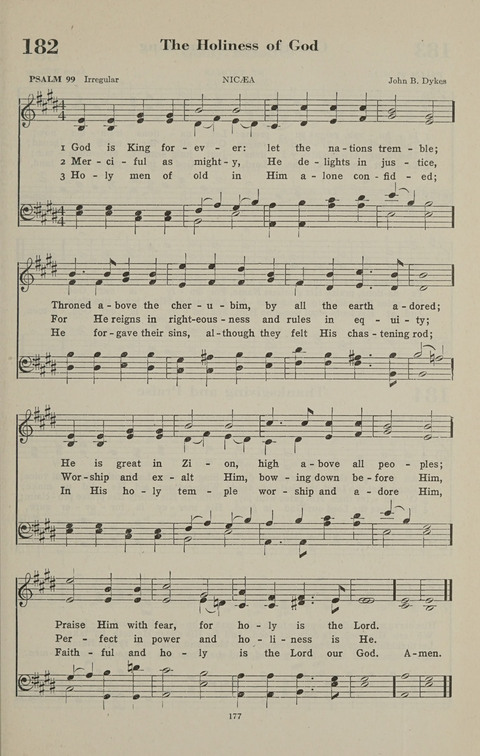 The Psalter Hymnal: The Psalms and Selected Hymns page 177