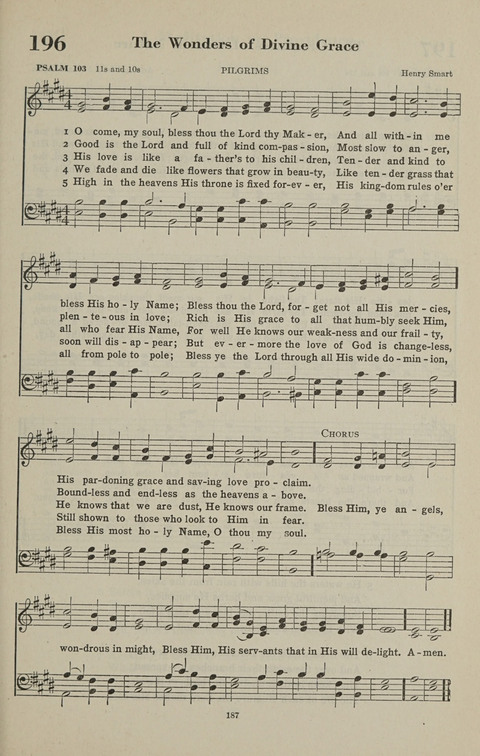 The Psalter Hymnal: The Psalms and Selected Hymns page 187