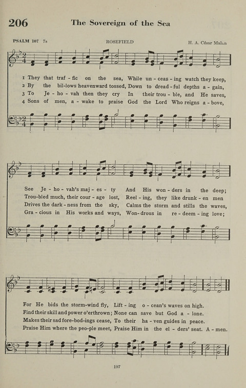 The Psalter Hymnal: The Psalms and Selected Hymns page 197