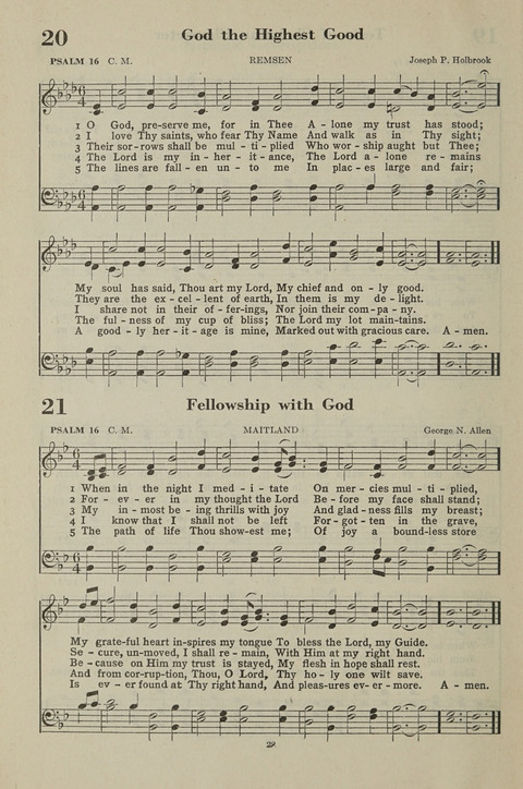 The Psalter Hymnal: The Psalms and Selected Hymns page 22