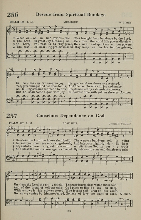 The Psalter Hymnal: The Psalms and Selected Hymns page 237