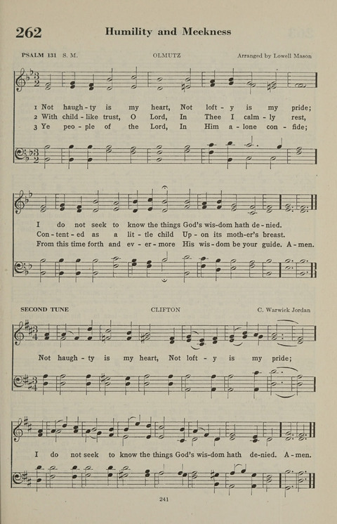 The Psalter Hymnal: The Psalms and Selected Hymns page 241