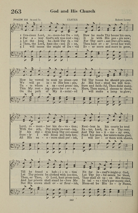 The Psalter Hymnal: The Psalms and Selected Hymns page 242