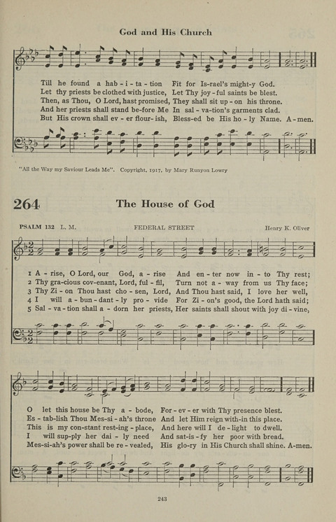 The Psalter Hymnal: The Psalms and Selected Hymns page 243