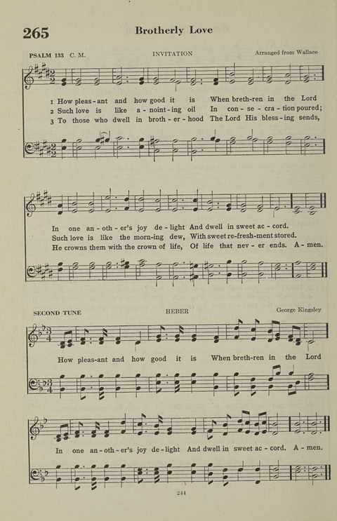 The Psalter Hymnal: The Psalms and Selected Hymns page 244