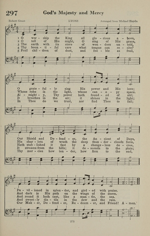 The Psalter Hymnal: The Psalms and Selected Hymns page 273