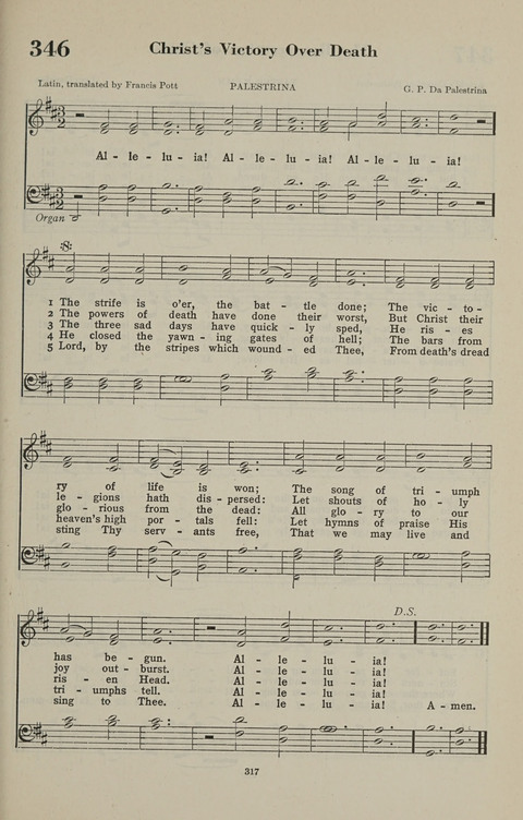 The Psalter Hymnal: The Psalms and Selected Hymns page 317