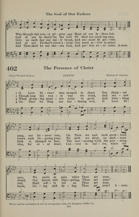 The Psalter Hymnal: The Psalms and Selected Hymns page 365