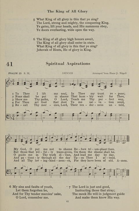 The Psalter Hymnal: The Psalms and Selected Hymns page 41