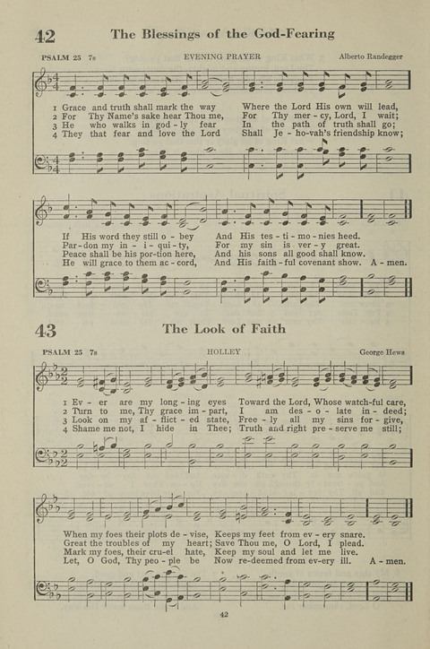 The Psalter Hymnal: The Psalms and Selected Hymns page 42