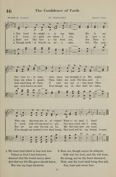 The Psalter Hymnal: The Psalms and Selected Hymns page 45