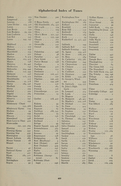 The Psalter Hymnal: The Psalms and Selected Hymns page 489