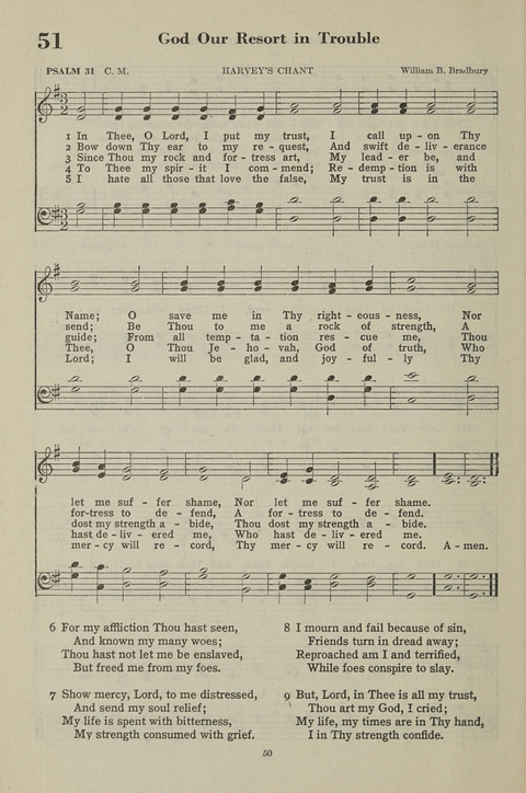 The Psalter Hymnal: The Psalms and Selected Hymns page 50