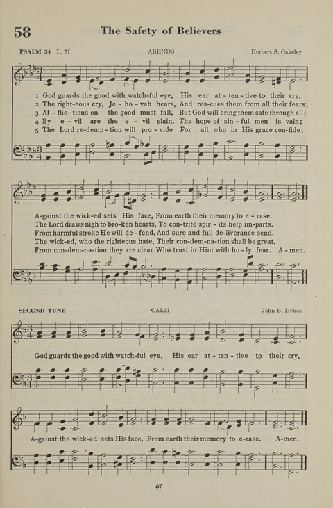 The Psalter Hymnal: The Psalms and Selected Hymns page 57