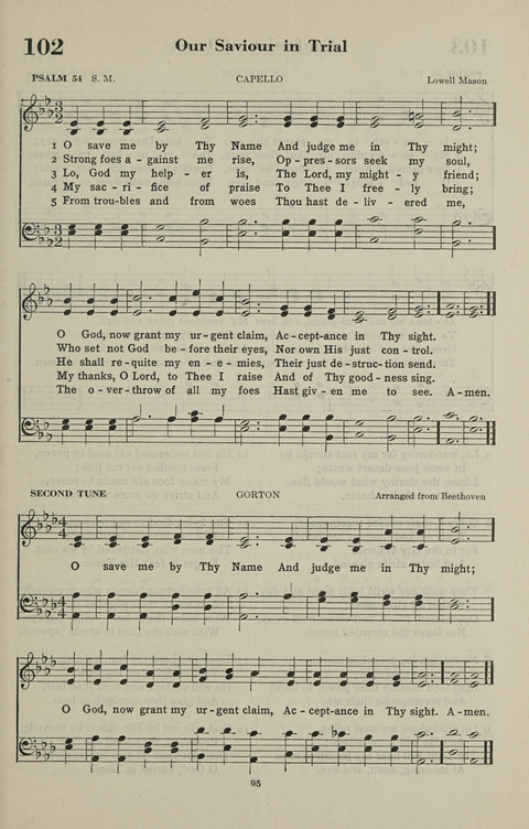 The Psalter Hymnal: The Psalms and Selected Hymns page 95