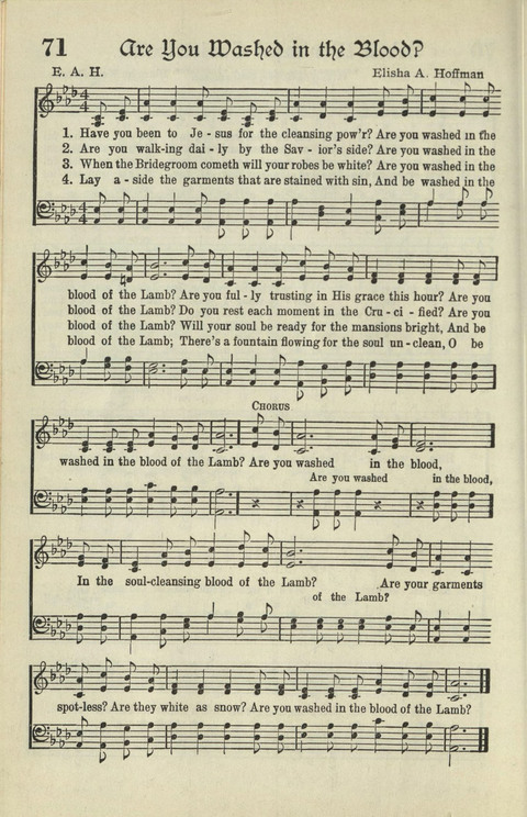 Pilot Hymns page 71