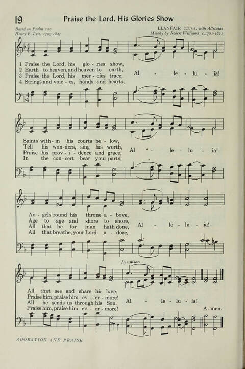 Pilgrim Hymnal page 18