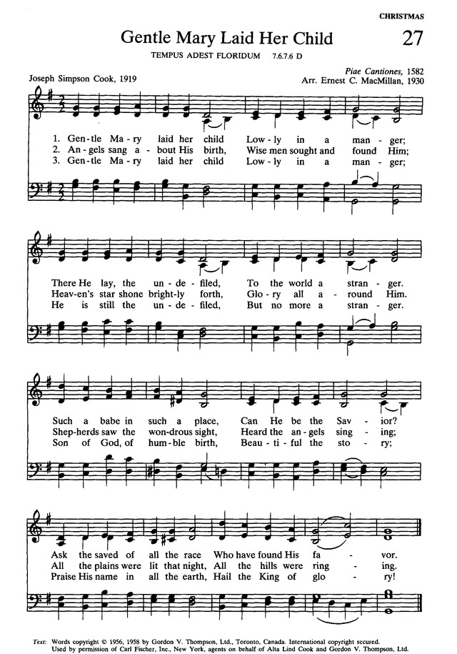 The Presbyterian Hymnal: hymns, psalms, and spiritual songs page 29