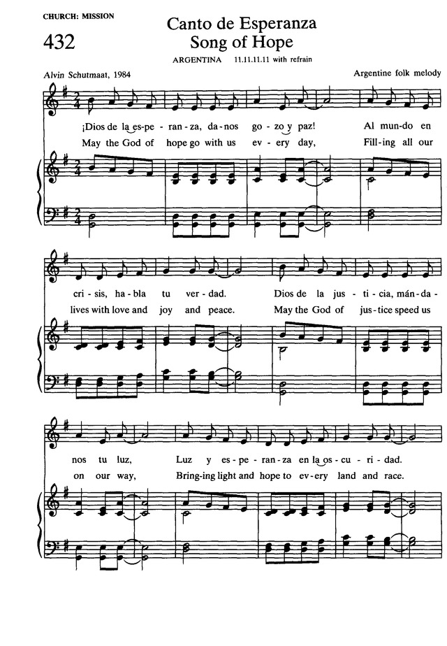 The Presbyterian Hymnal: hymns, psalms, and spiritual songs page 474