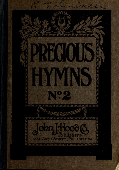 Precious Hymns No. 2 page cover