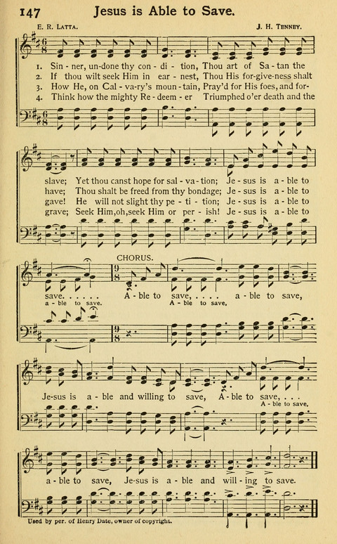 Pentecostal Hymns No. 2: a Winnowed Collection for Evangelistic Services, young people