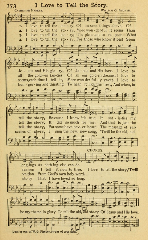 Pentecostal Hymns No. 2: a Winnowed Collection for Evangelistic Services, young people