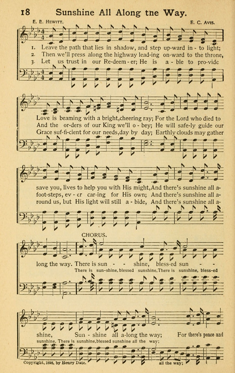 Pentecostal Hymns No. 2: a Winnowed Collection for Evangelistic Services, young people