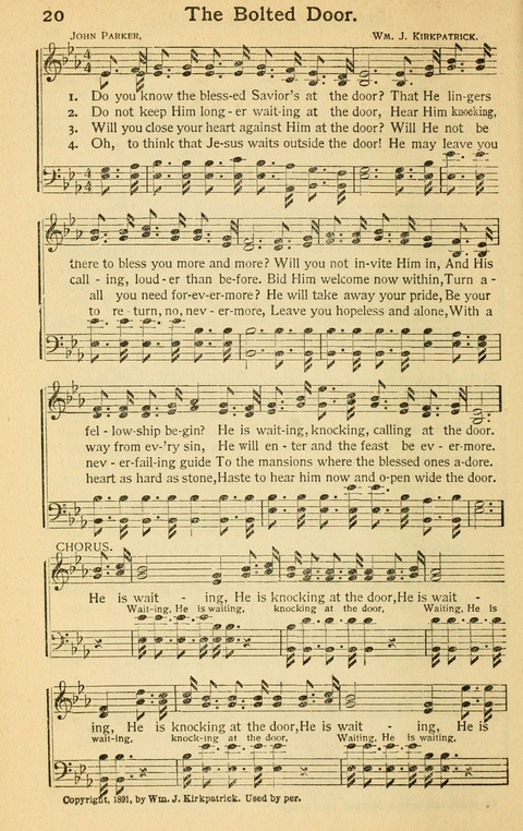 Pentecostal Hymns No. 2: a Winnowed Collection for Evangelistic Services, young people