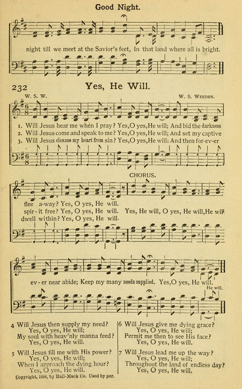 Pentecostal Hymns No. 2: a Winnowed Collection for Evangelistic Services, young people