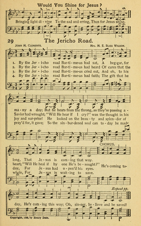 Pentecostal Hymns No. 2: a Winnowed Collection for Evangelistic Services, young people