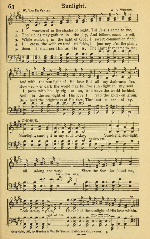 Pentecostal Hymns No. 2: a Winnowed Collection for Evangelistic Services, young people