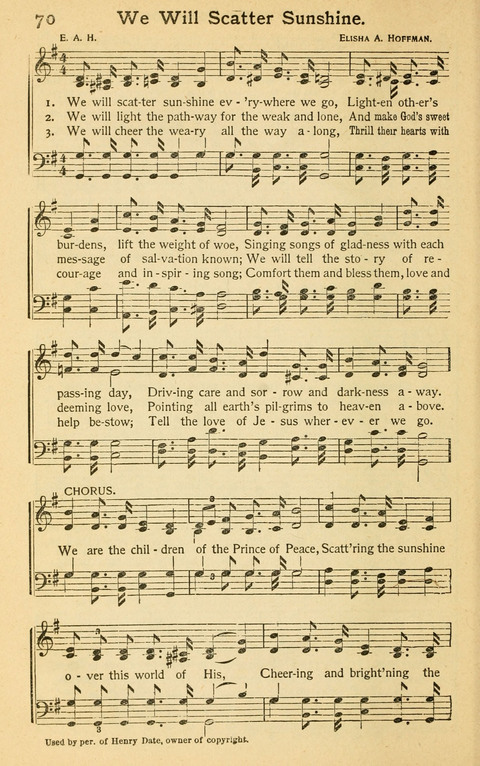 Pentecostal Hymns No. 2: a Winnowed Collection for Evangelistic Services, young people