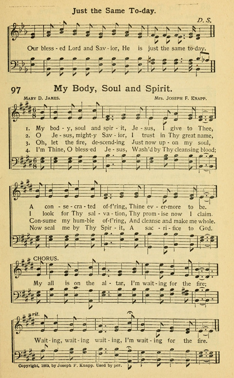 Pentecostal Hymns No. 2: a Winnowed Collection for Evangelistic Services, young people