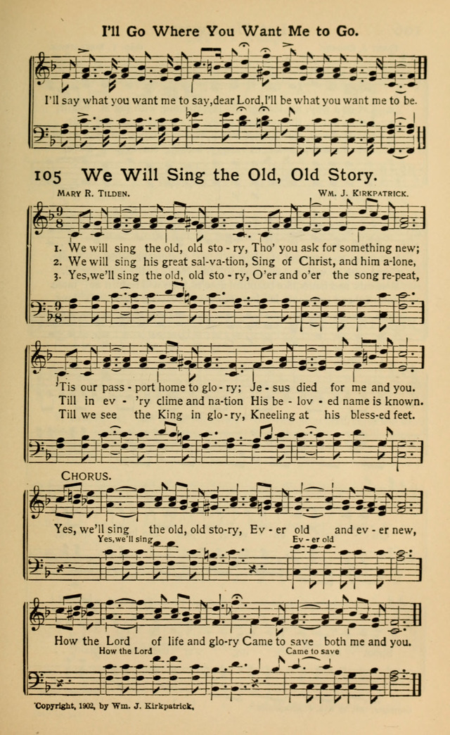 Pentecostal Hymns No. 3: A winnowed collection for evangelical services, young people